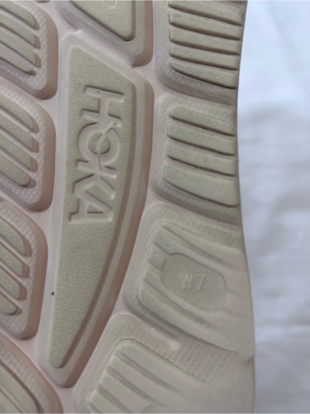 HOKA Beige Ora Recovery Slide,W7 - Picture 11 of 16